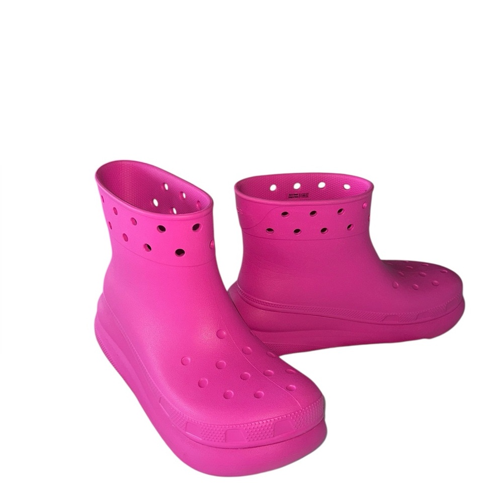 NEW CROCS Gender Inclusive Crush Waterproof Platform Boot M-7 W-9 - Picture 6 of 8